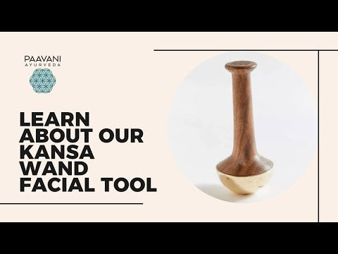 Kansa Wand Facial Tool | Ayurvedic Skincare Ritual for Radiant Skin
